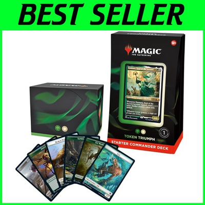 #ad Green White Commander Deck for Beginners $44.99