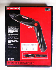 New Boxed Craftsman 911457 Cordless 4.8 Volt Pistol Grip Impact Screwdriver