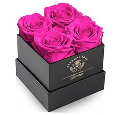 Preserved Rose,Gifts for Her, Birthday Gifts for Women, Gifts for Radiant Pink