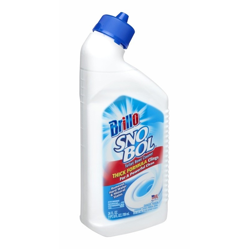 SnoBol Toilet Bowl Cleaner 24oz Hard Water Rust Stain Remover Powerful Formula