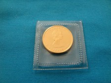 1987 1/10 oz Canada Gold  Maple Leaf $5 Coin .9999 Fine BU Mint Plastic  #87ML62