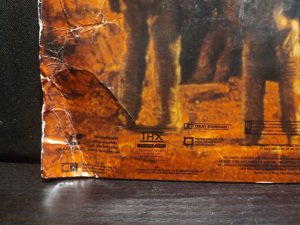 Total Recall Widescreen THX Laserdisc LD Arnold Schwarzenegger Untested Foto 4 de 4