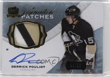2014-15 Upper Deck The Cup Signature 44/99 Derrick Pouliot #SP-DP Patch Auto 1m8