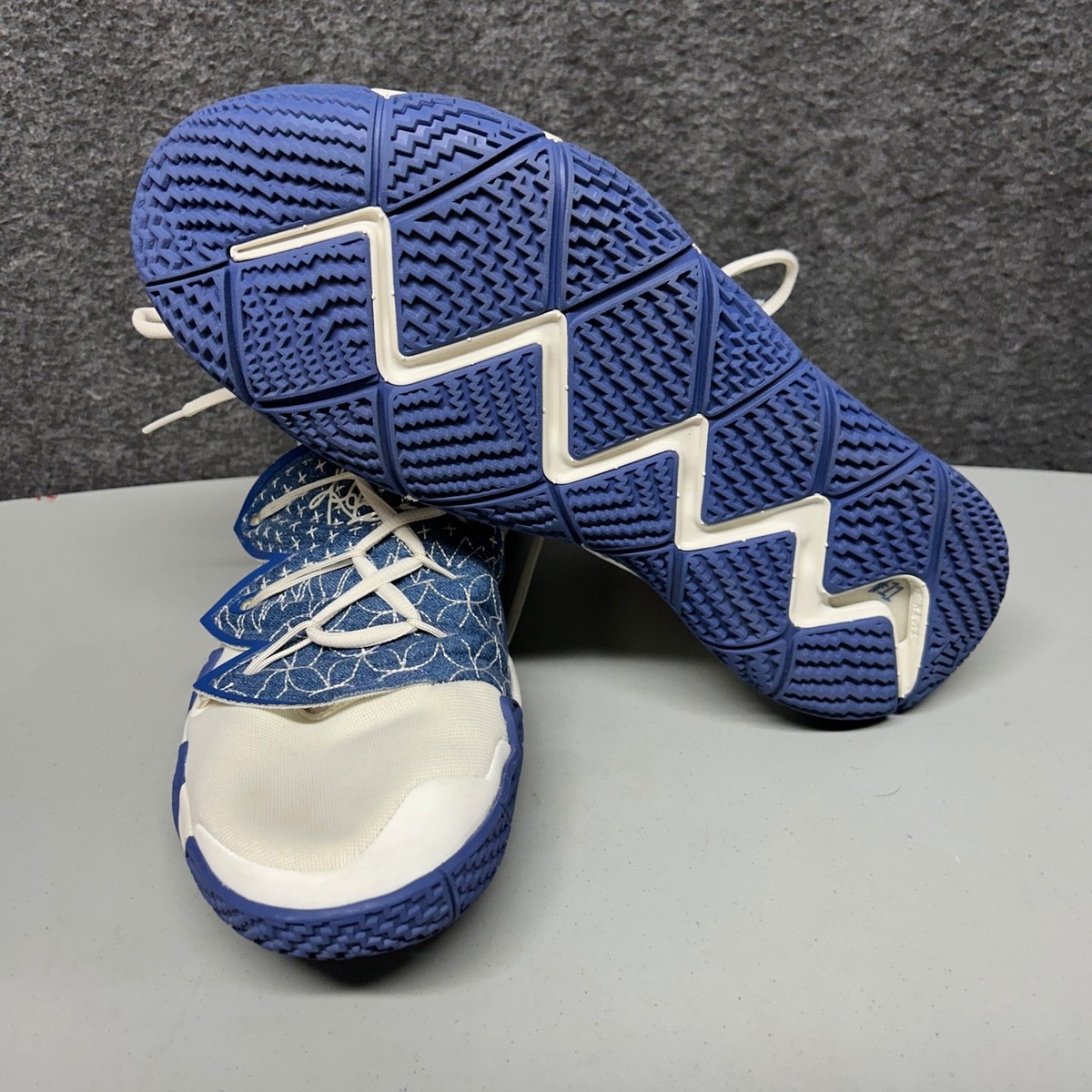 Nike Kyrie 4 IV Basketball Shoes Sneakers White‎ Blue Men\'s Size 13 Nike Kyrie Flytrap 4 Racer Blue Men main image 4