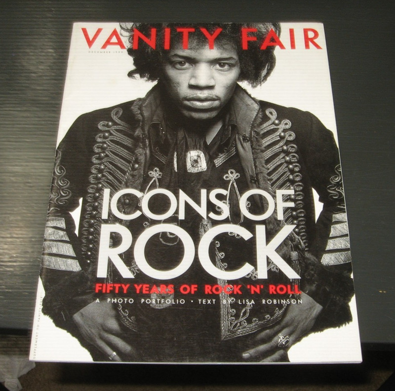 VANITY FAIR Icons of Rock  DECEMBER 1999 Fifty Years of R & R   LISA ROBINSON