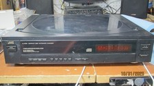 Rare Top Loading w Dust Cover JVC XL-F202 5 Disc CD Changer Parts / Repair