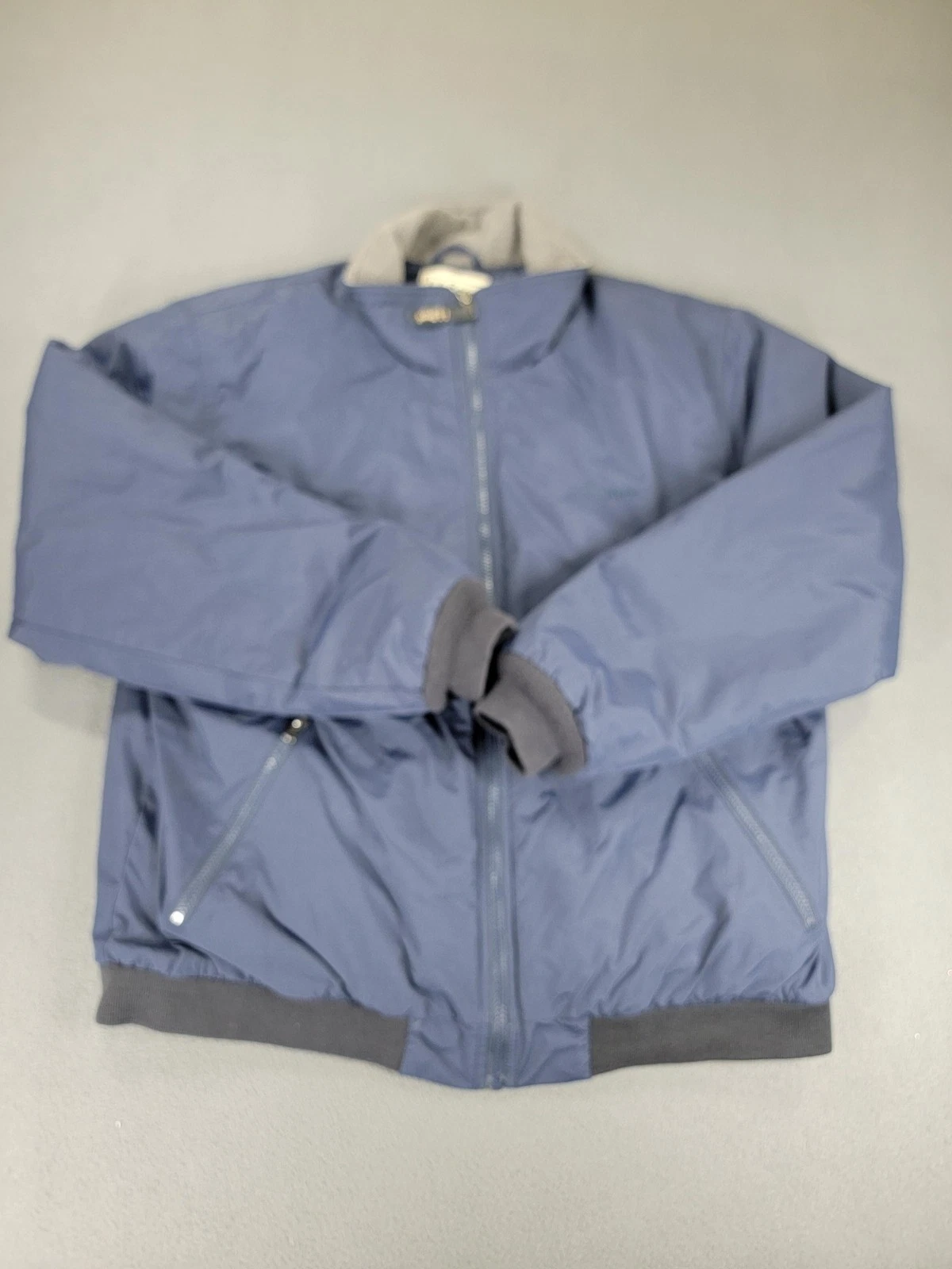 LL Bean Jacket Mens XL Blue Thinsulate Insulated Full Zip Winter Outerwear