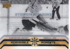 2023-24 Upper Deck Boston Bruins Centennial Acetate #144 Jacques Plante
