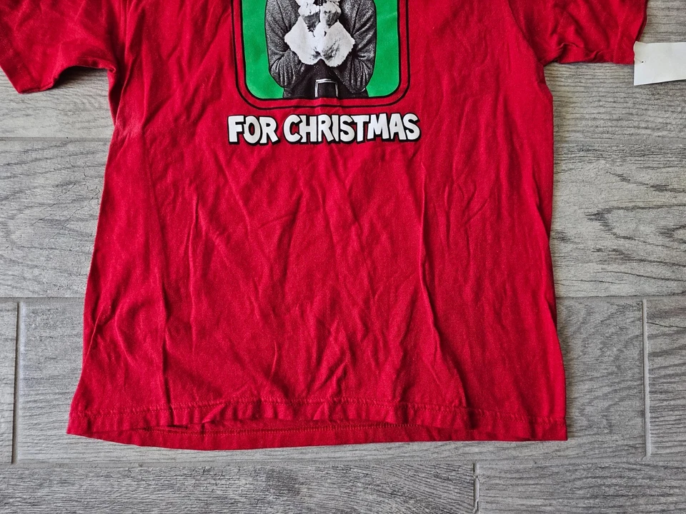 New Youth Buddy Elf Shirt Size XL 18-20 Red I Go Cray-Cray For Christmas Movie - Image 3 of 4