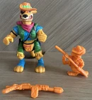 VTG 1991 Teenage Mutant Ninja Turtles WALKABOUT & Kid Kangie TMNT Action Figure