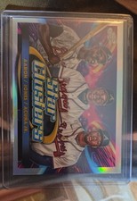2025 Topps Cosmic Chrome - Triple Star Clusters Jones, Acuña Jr., Hank Aaron 