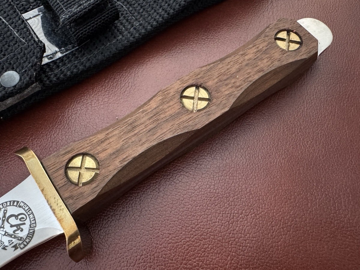 EK Knives Commando Fixed Blade Knife Fighting Dagger Made In USA