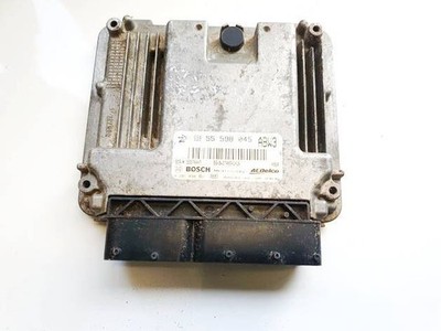 55598045 Motormanagement, Steuergerät, ECU  0281030852 Opel Insi DE2826175-41