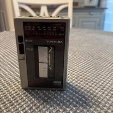 Vintage Toshiba Walkman RT-VS3 Radio Cassette Player For Parts/Not Working