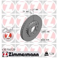 2X Bremsscheibe FüR Daewoo Nexia 1.5 95 Bis 97 Zimmermann Teil
