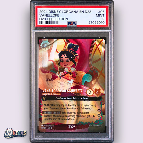 Vanellope Von Schweetz - Sugar Rush Princess graded PSA 9 for sale on eBay
