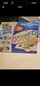 2-Pack Crayola Color Wonder Magic Light Brush Mess Free Painting Station Kids