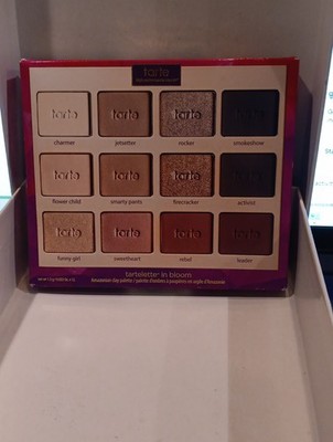 tarte Tartelette Bloom 12 Bloom Clay Eyeshadow Palette Nib Fresh 