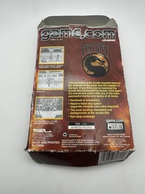 Tiger Game.com Console Bundle w/ MK Trilogy CIB + 2 Games Tested