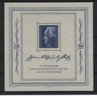 SBZ: GOETHE, BLOCK 6 ** MNH