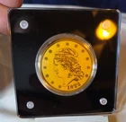 2022 American Mint 1822 Capped Bust Half Eagle 1/200oz 999 Fine Gold Com Coin