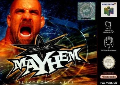 N64 / Nintendo 64 - WCW Mayhem mit OVP NEUWERTIG