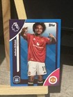 TOPPS PREMIER LEAGUE 2026 25/26 Joshua Zirkzee Manchester United Blue Parallel