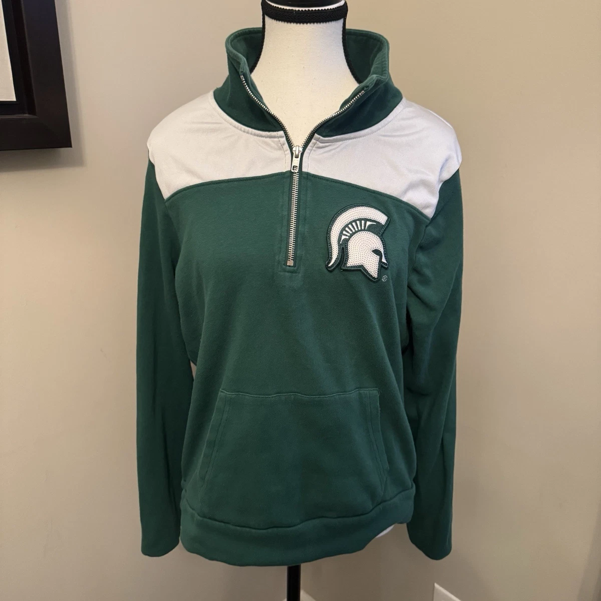 Débardeur Victoria's Secret – Michigan State Spartans, Rose/bling, Neuf