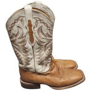 Justin Ostrich Boots Square Toe | eBay display picture 1