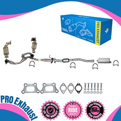 Front Right&Left Cat+Y-Pipe+Cat+Muffler For 2012 Chevy Equinox|GMC Terrain 3.0L
