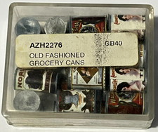 Dollhouse General Store Canned Goods Old Fashion Grocery Store Town Square