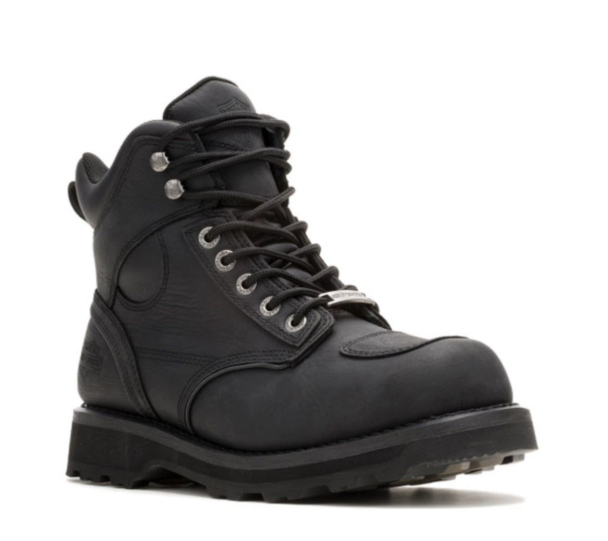 Zip Leather Upper Black Boots for Men for sale | eBay