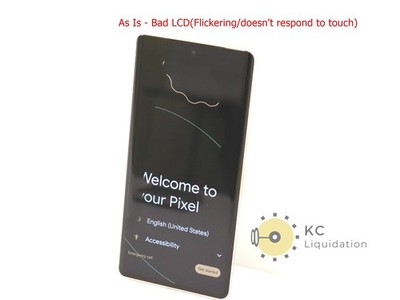 Google Pixel 7 Pro 256GB Verizon Hazel - As Is Bad LCD