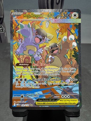 Mega Kangaskhan Ex 182/132 Mega Evolution Near Mint