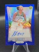 2024 Panini Prizm WNBA Jewell Lloyd Blue Prizm Refractor /75 Auto