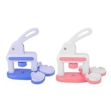 Button Maker Machine 3 In 1 DIY Manual Badge Punch Press Kit For Kids Skill