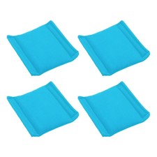 4PCS Camera Bag Divider, 4.33 x 5.51 x 0.63Inch Shockproof Protecting,Light Blue