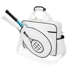 Tennis Bags Leather Tennis Racket Bag Women Tennis Tote Bag PU Sport Handbag Wat
