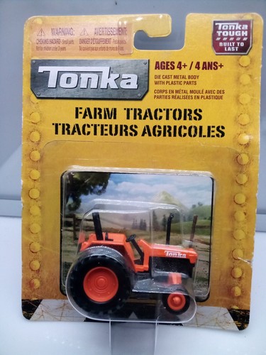 Maisto Tonka / Agriculture Farm Tractor - Orange - Model Vehicle x1