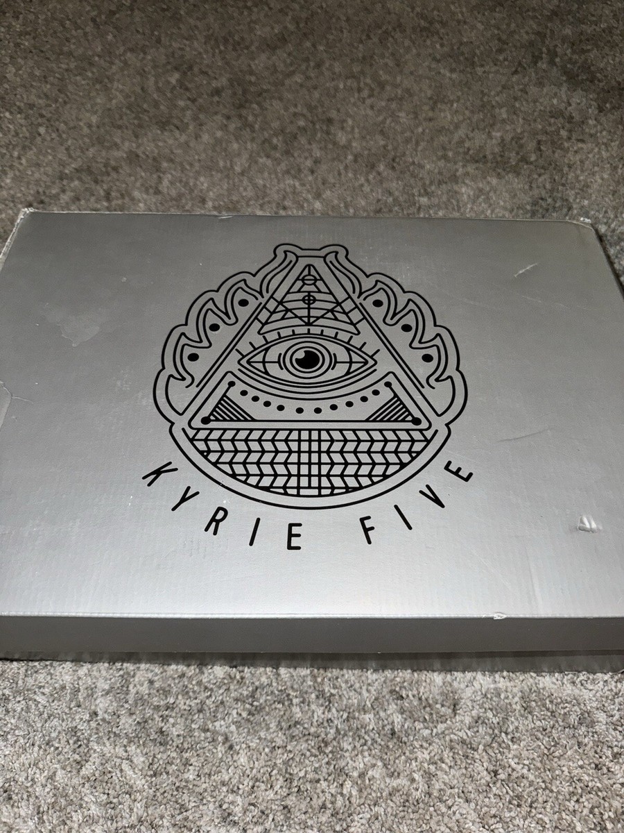 kyrie 5 metallic silver