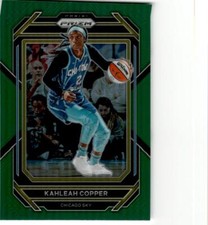 2023 Panini Prizm WNBA #73 Kahleah Copper Green Prizm Chicago Sky
