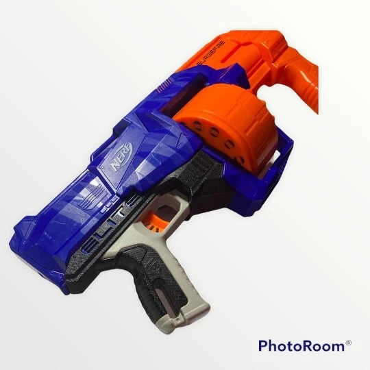 NERF N strike Elite Surgefire Gun Blaster Rotating Drum 14 Nerf