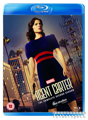 MARVEL'S AGENT CARTER Season 2 [Blu-ray Set] Peggy Carter Hayley Atwell MCU