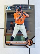 Anthony Rodriguez 2022 Bowman Chrome Prospect #BCP-26 San Francisco Giants