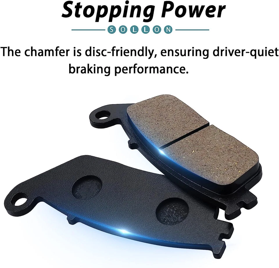 Pastillas de freno para Kawasaki 800 Z800 CDS/CEF/CFF/CGF 2013-16/Versys 650 KLE650 2015 Foto 3 de 4