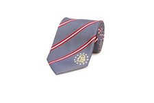 Statesman Ties Georgia State Flag 3.25  LDS Missionary Necktie Personalized Tag