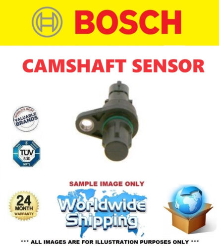 BOSCH CAMSHAFT SENSOR for CITROEN C1 II 1.0 VTi 68 2014->on - Picture 1 of 7