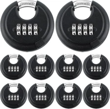 Candado De Combinación De 4 Dígitos Para Cajas De Herramientas De Puerta NEW US.