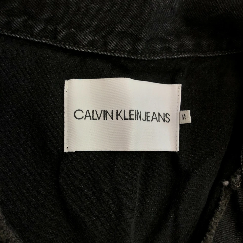 Calvin Klein Mezclilla Color Negro Manga Larga Mono Talla M - Imagen 4 de 4