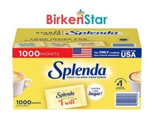 Splenda Zero Calorie Sweetener Packets 1,000 ct. Great Price